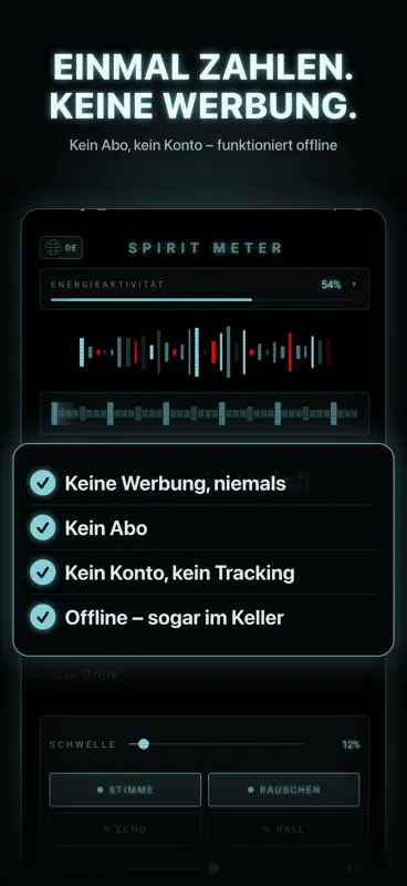 Spirit Meter: Geisterdetektor screenshot 3 of 6
