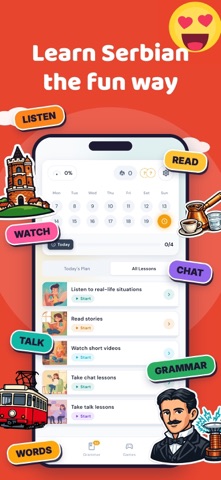 Erla: Learn Serbian with AI Screenshot 1 of 8