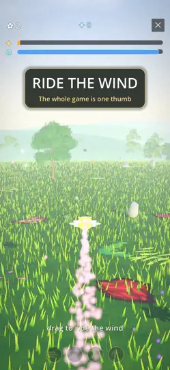 Captura de pantalla de Drift - Wind & Bloom en iPhone 1