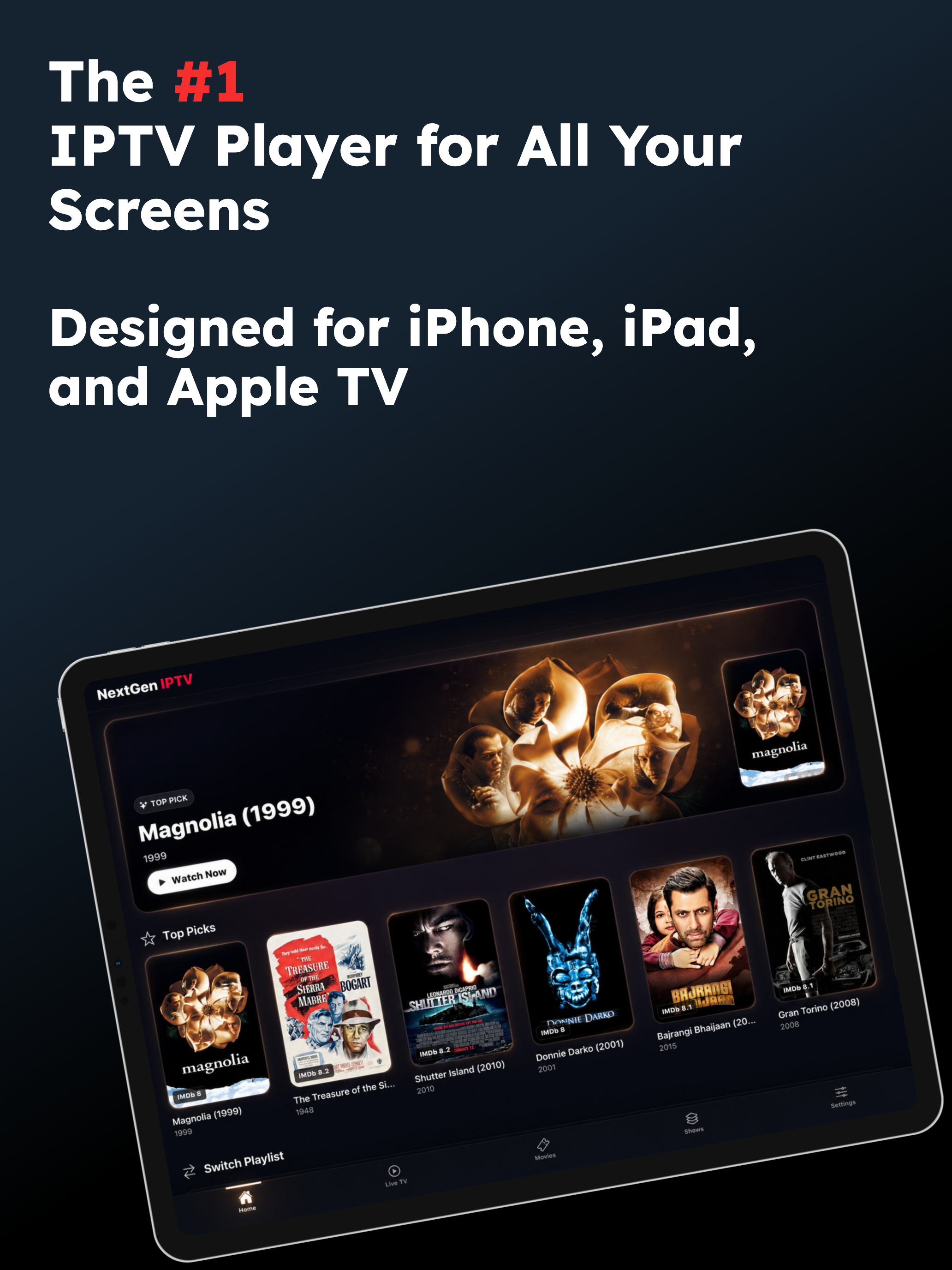 NextGen IPTV Player Xtream M3U screenshot 9