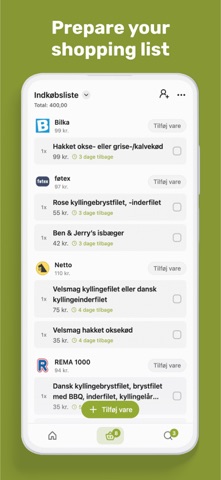 eTilbudsavis screenshot