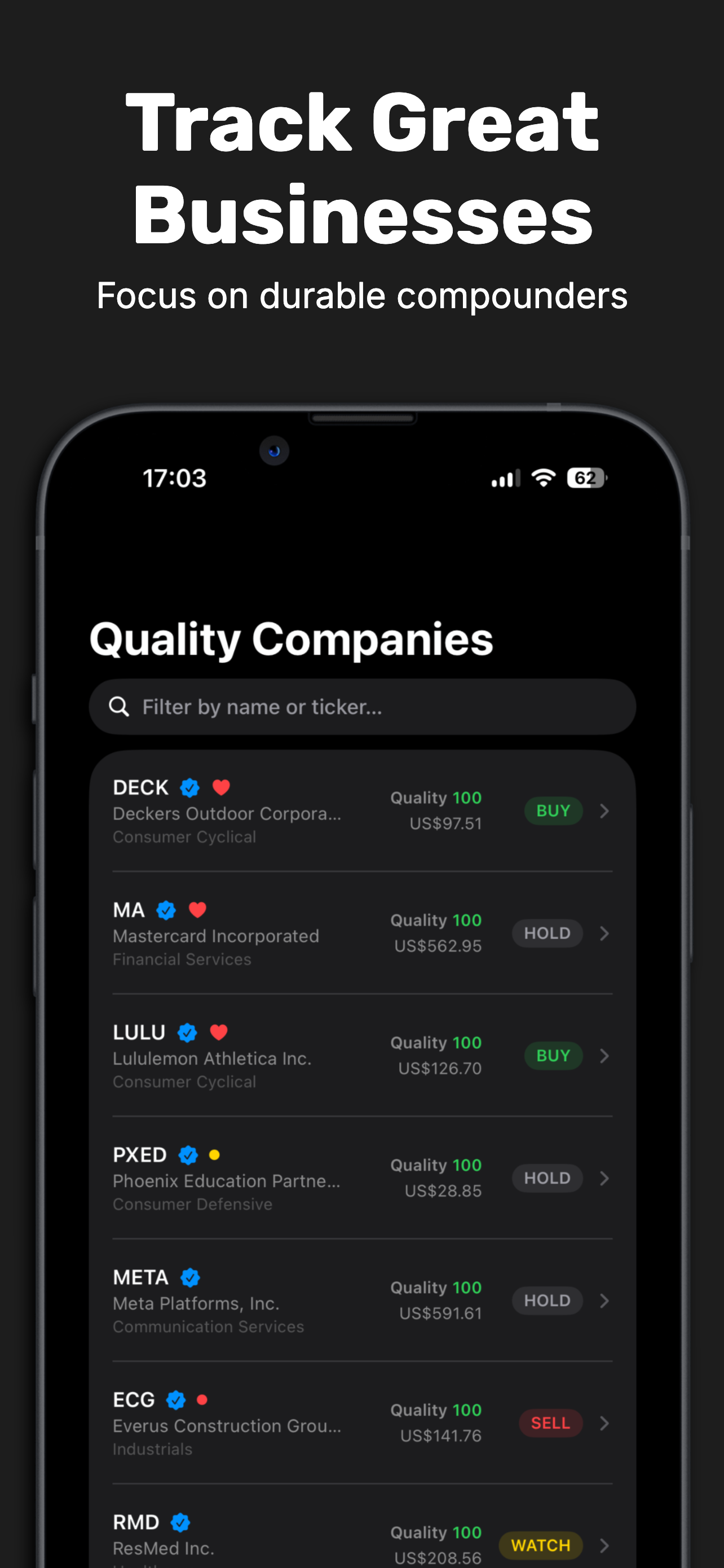 Wonderfolio screenshot 3