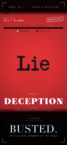 Lie Detector Test ‎ Screenshot 5 of 6