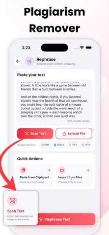 Plagiarism Checker & Detector. Screenshot 4 of 6