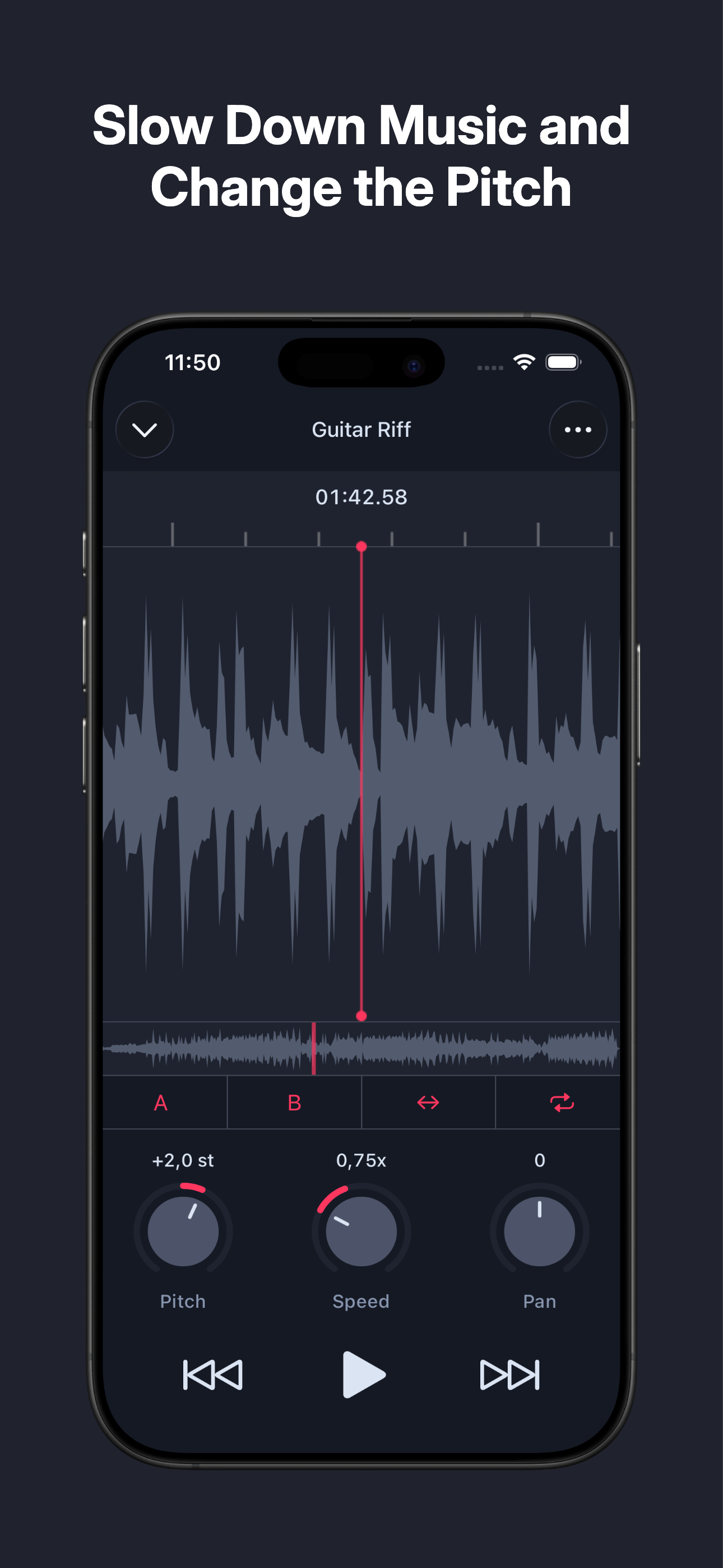 AudioTweak: Change Music Speed