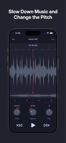 AudioTweak: Change Music Speed Screenshot 3 of 7