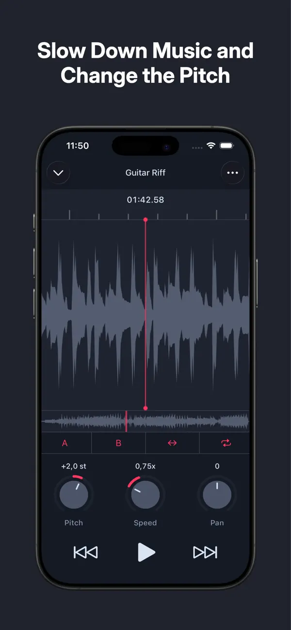 #3. AudioTweak: Change Music Speed (iOS) By: Fabio Vinotti