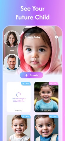 Future Baby Translator: Zubi iPhone screenshot