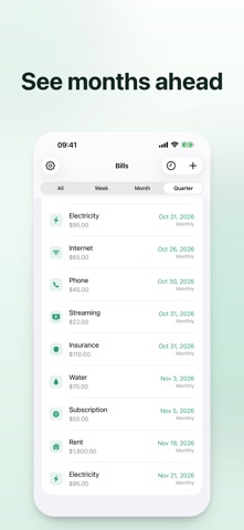 Bill Reminder: Bill Organizer Screenshot 5 of 7