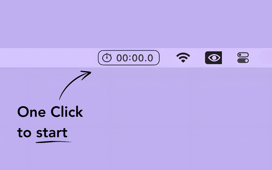 #1. Mini Stopwatch - Minimal Timer (macOS) 게시자: Clement Rousseau