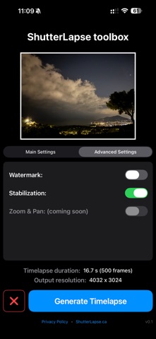 ShutterLapse screenshot