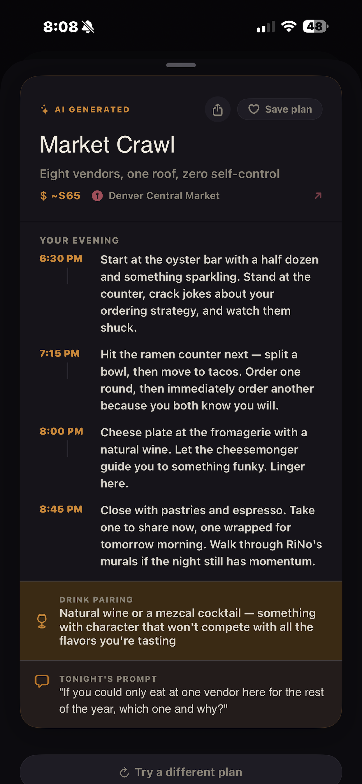Vesper: Date Night