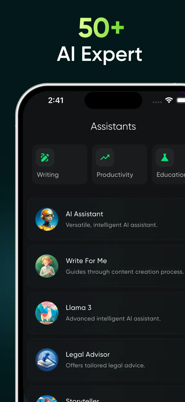 #5. Bernard AI - Genius ChatLLM (iOS) di: Tap is Fun