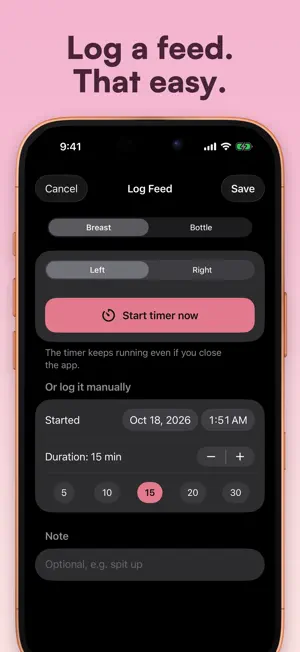 Littlebit: Baby Tracker screenshot 4