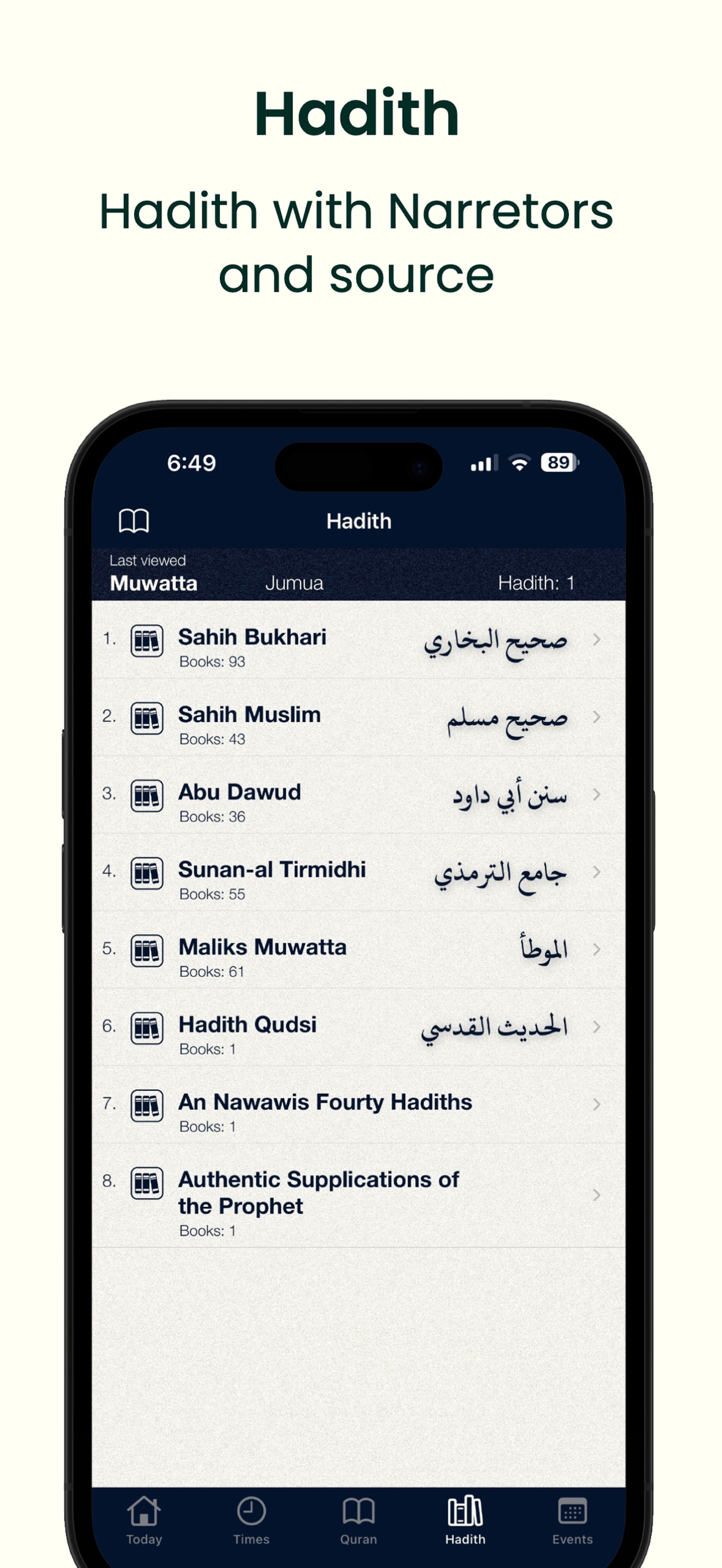Screenshot 5 of Prayer Times Qibla Compass Pro