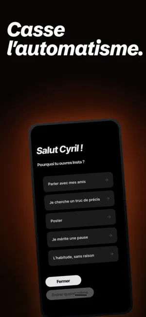 Spark - temps d'écran & focus screenshot 1