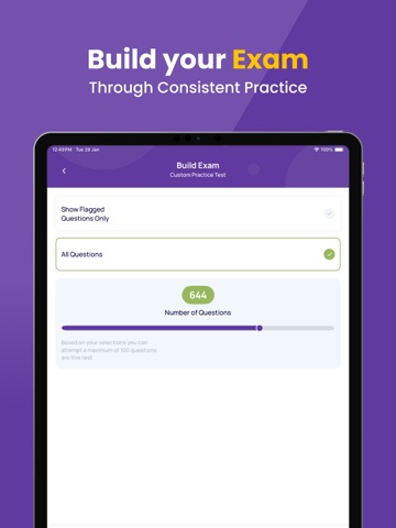 ASWB LCSW Practice Test iPad screenshot