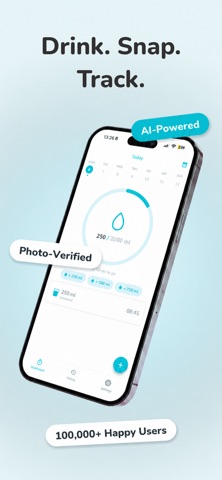 Water Tracker AI: WaterFocus iPhone screenshot