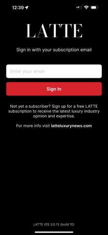 LATTE Luxury News Aus/NZ screenshot