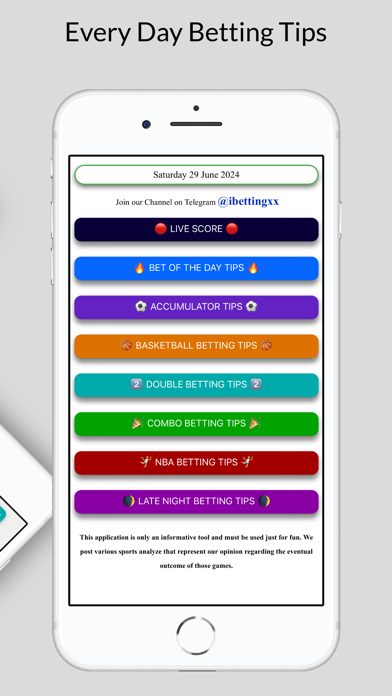 Betting Tips - Bet Prediction Screenshot