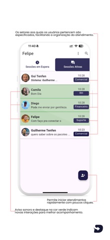 dChat App screenshot