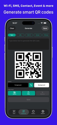QR & Barcode: Scan + Create Screenshot 3 of 4