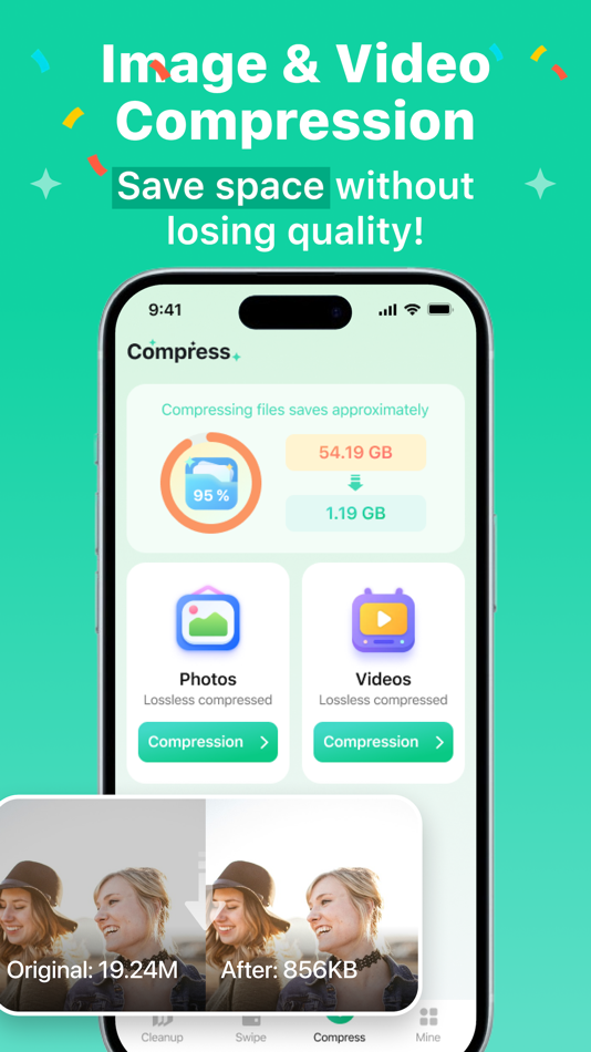 #6. AI Cleaner:Swipe Photo CleanUp (iOS) Podle: FIRSTECH PTE LTD