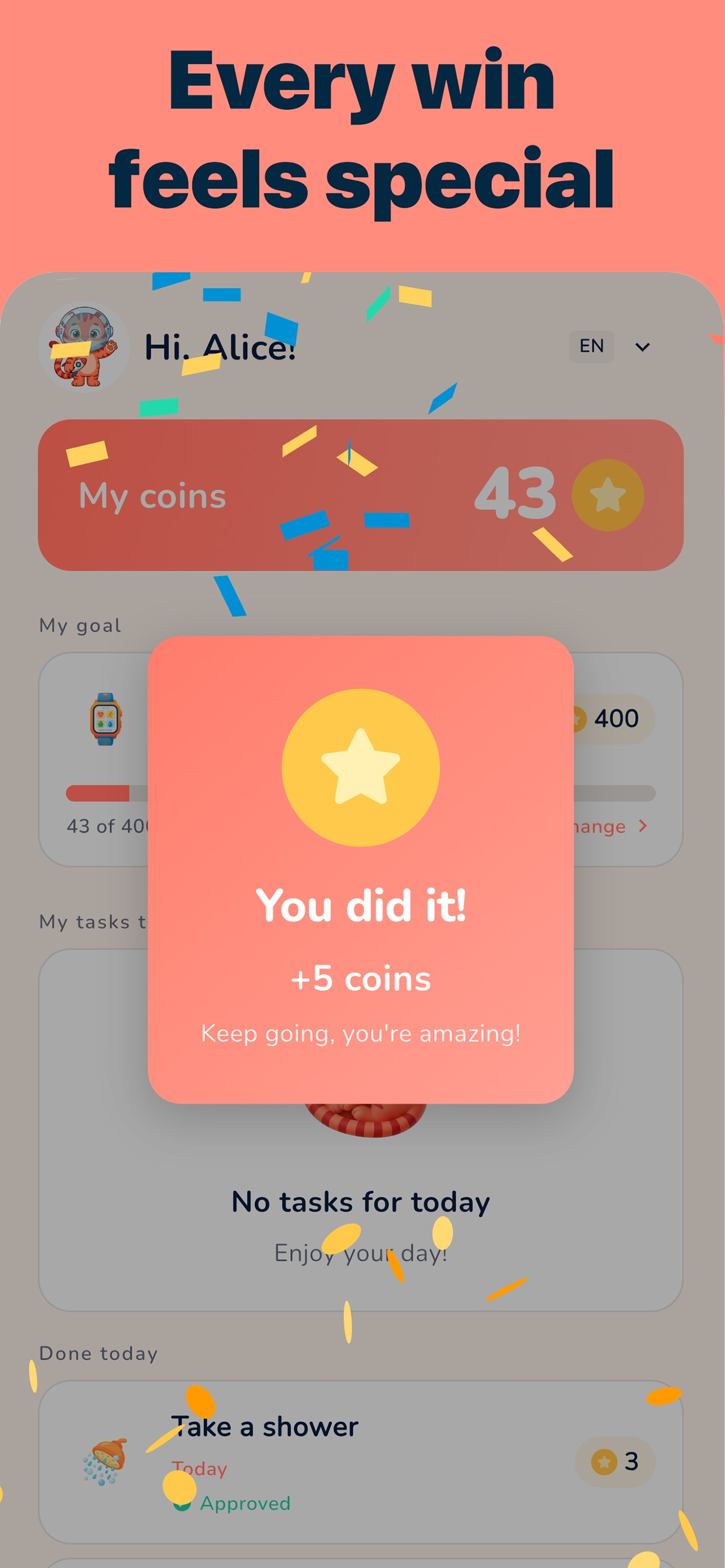 Bravo Family - chores tracker