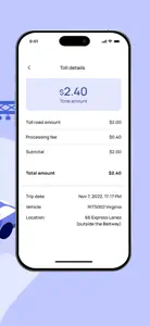 NextPass Easy Toll Payments screenshot #3 for iPhone