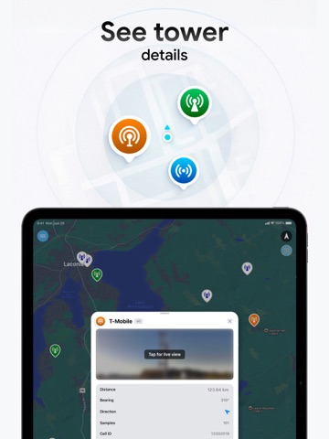 Cellular Network Signal Finder iPad screenshot 3
