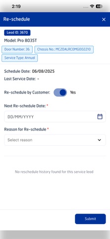 Eicher SiteOne iPhone screenshot