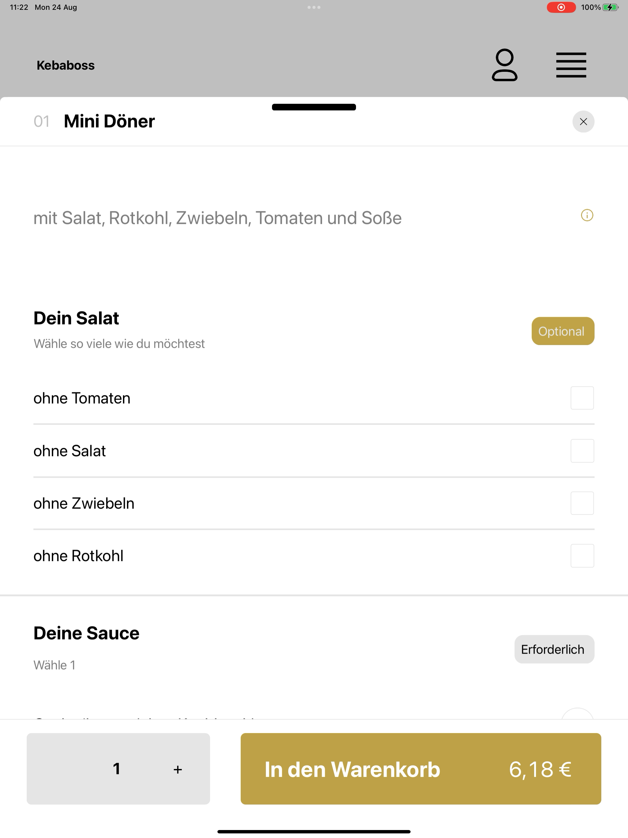 Kebaboss Bobingen screenshot 15