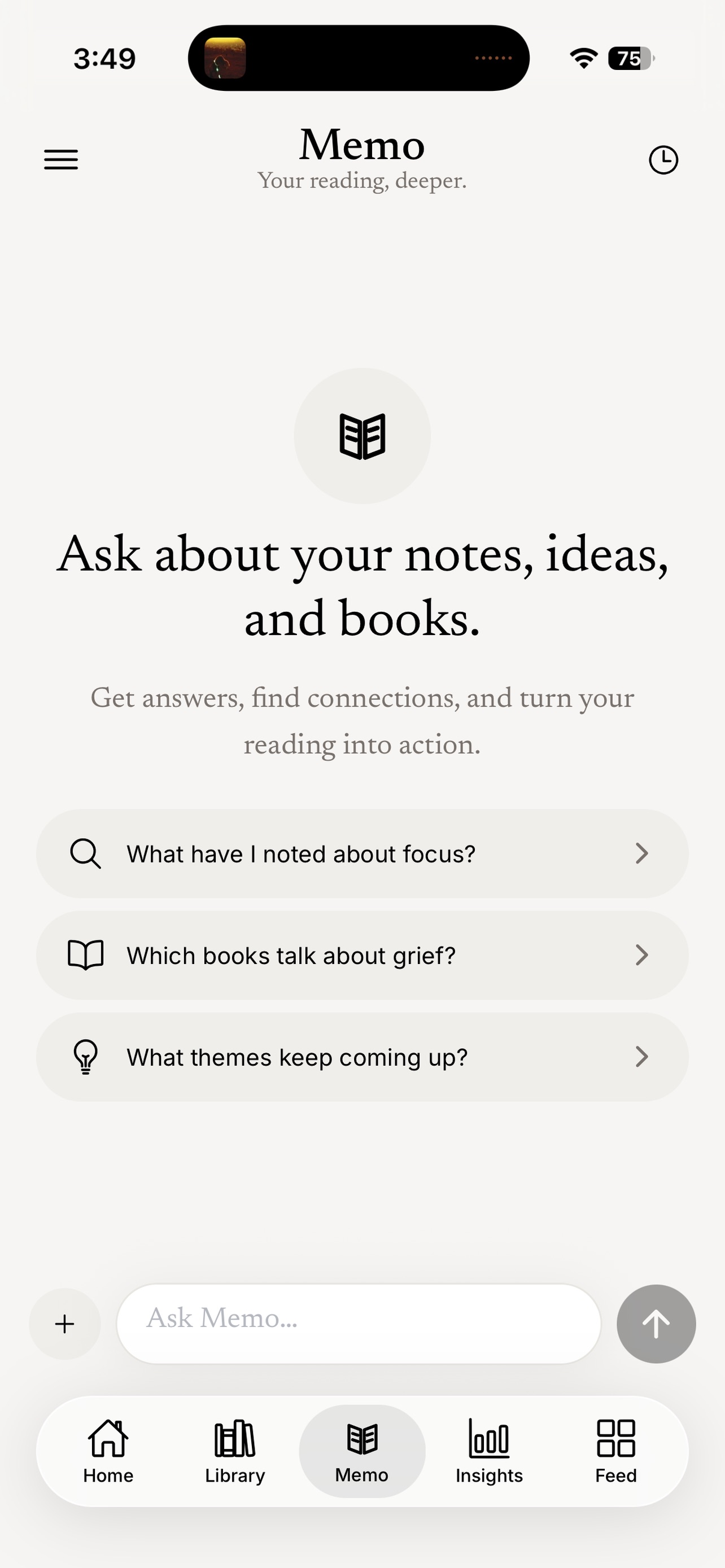 Screenshot 5 of Memorandum Reading