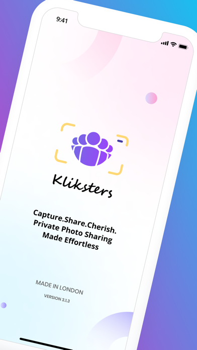 Event Photo Sharing: Kliksters Screenshot