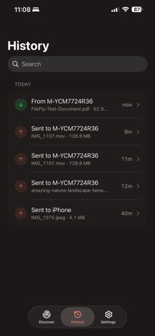 FileFly Network File Transfer Screenshot 9 of 10