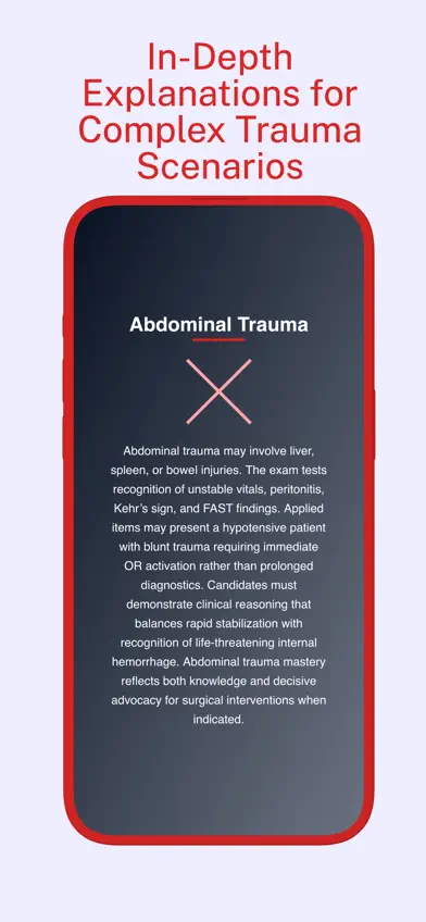 TCRN Prep: Trauma Nurse screenshot 3
