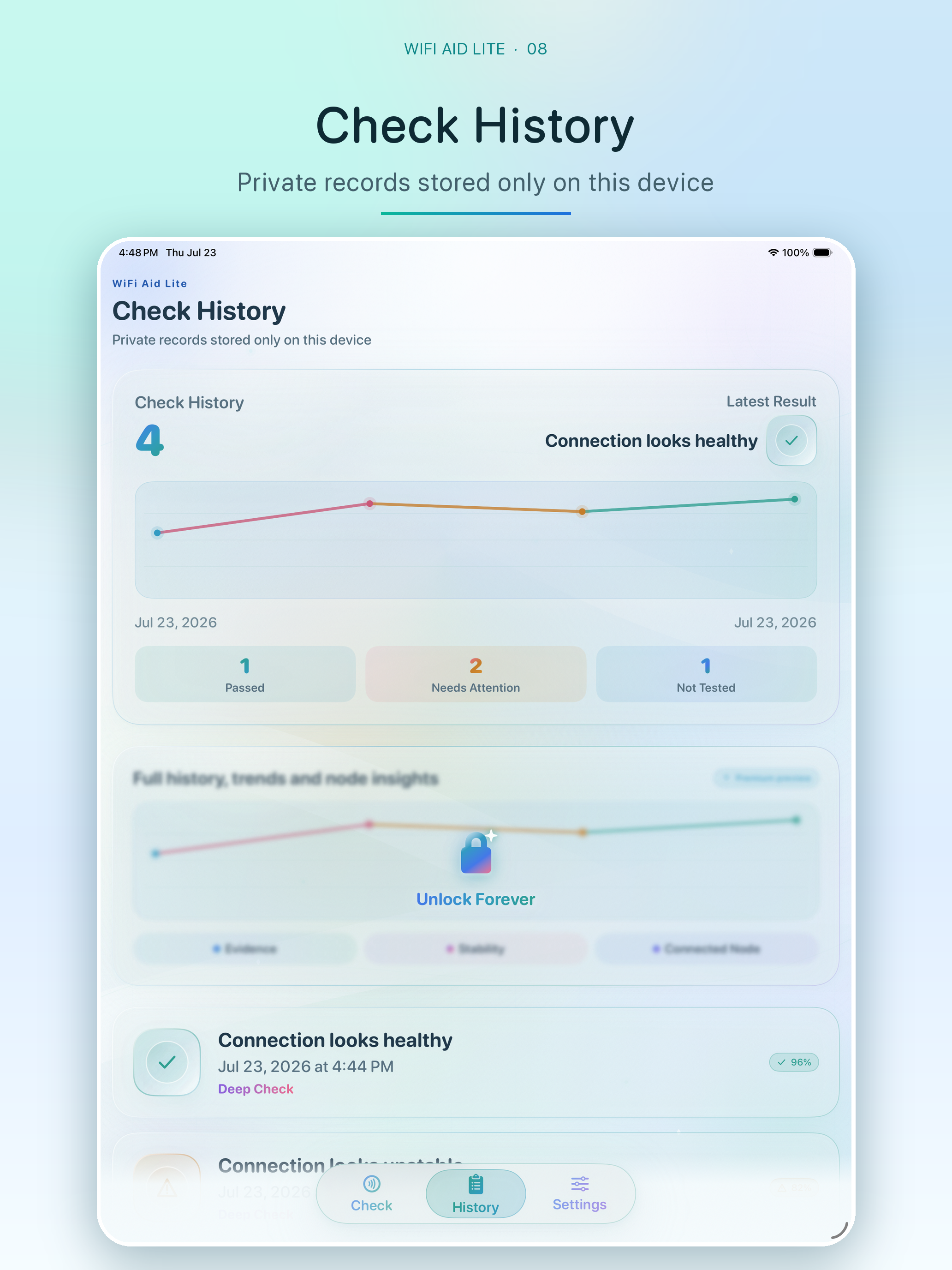 WiFi Aid Lite: Network Check screenshot 18