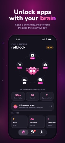 rotblock: unlock your brain screenshot 1