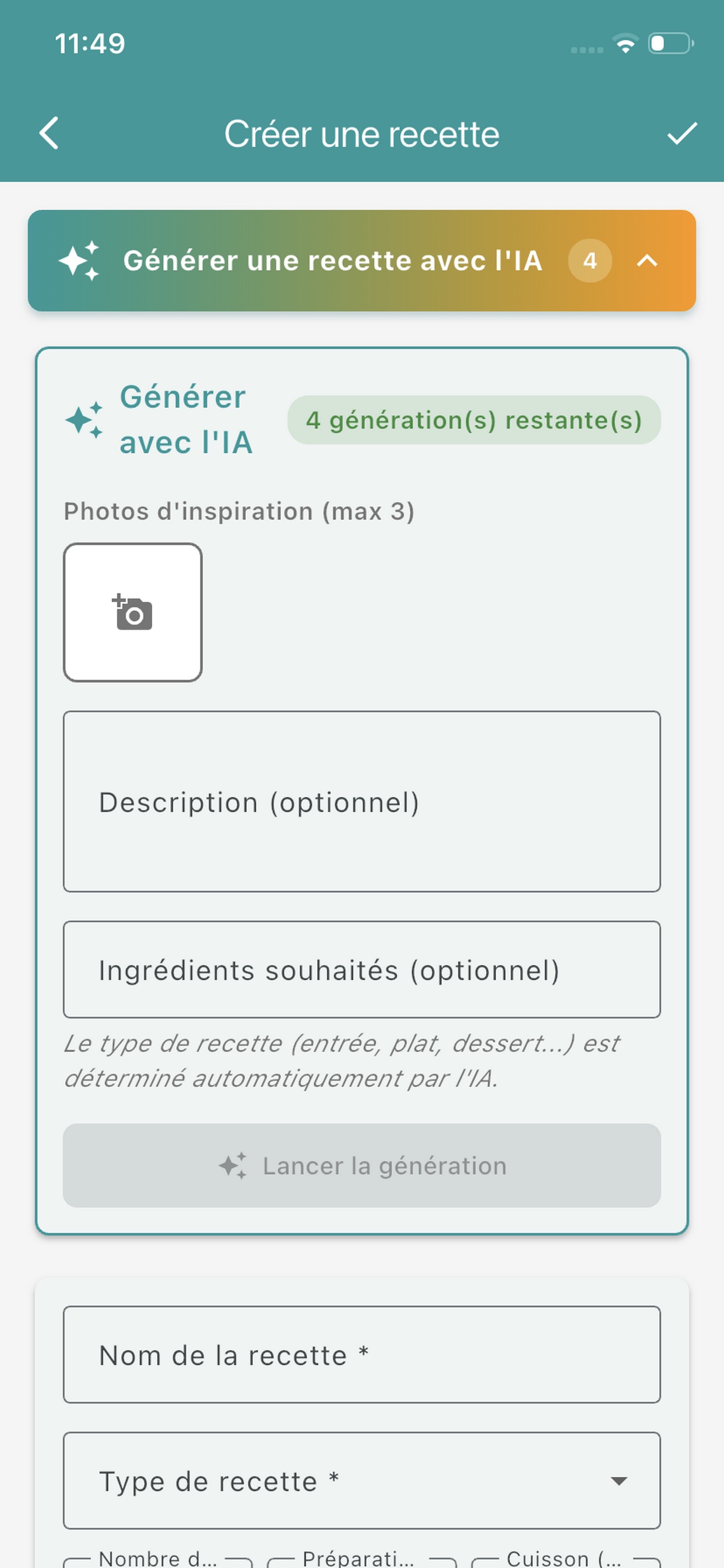 Screenshot 6 of Cooking Familly Menu Semaine