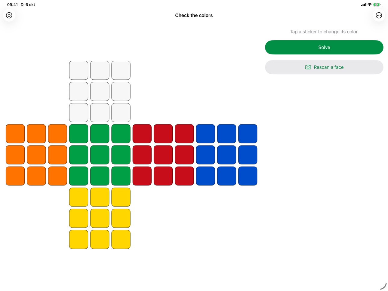 Screenshot 6 of FreeCubeSolver