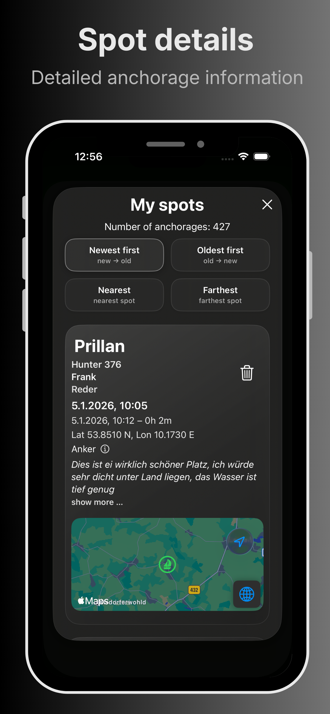 Ankerwache Pro screenshot 5