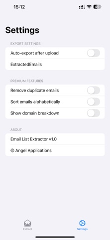 Email Address Extractor screenshot