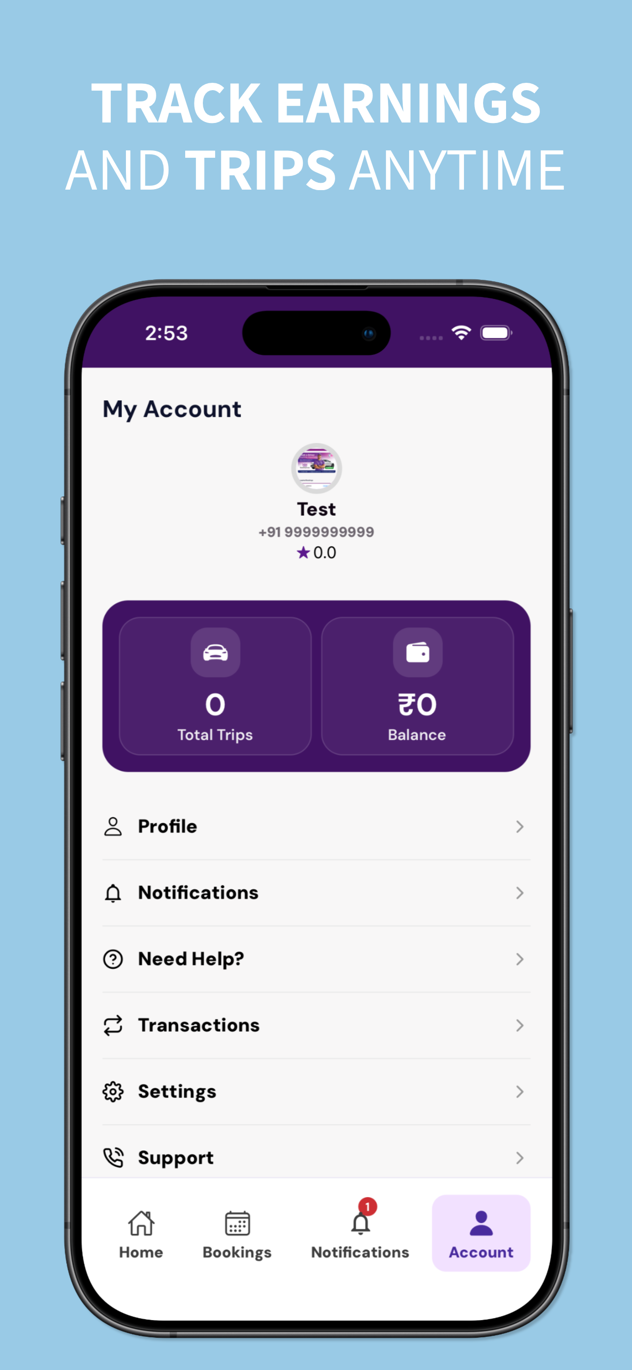 BookMyDriverPartner screenshot 3