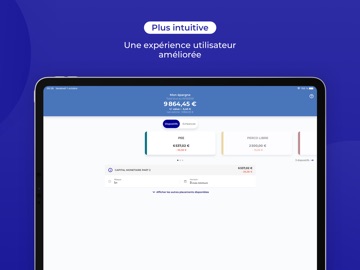 AXA Mon Epargne Entreprises iPad screenshot