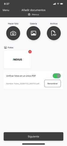 inexus screenshot