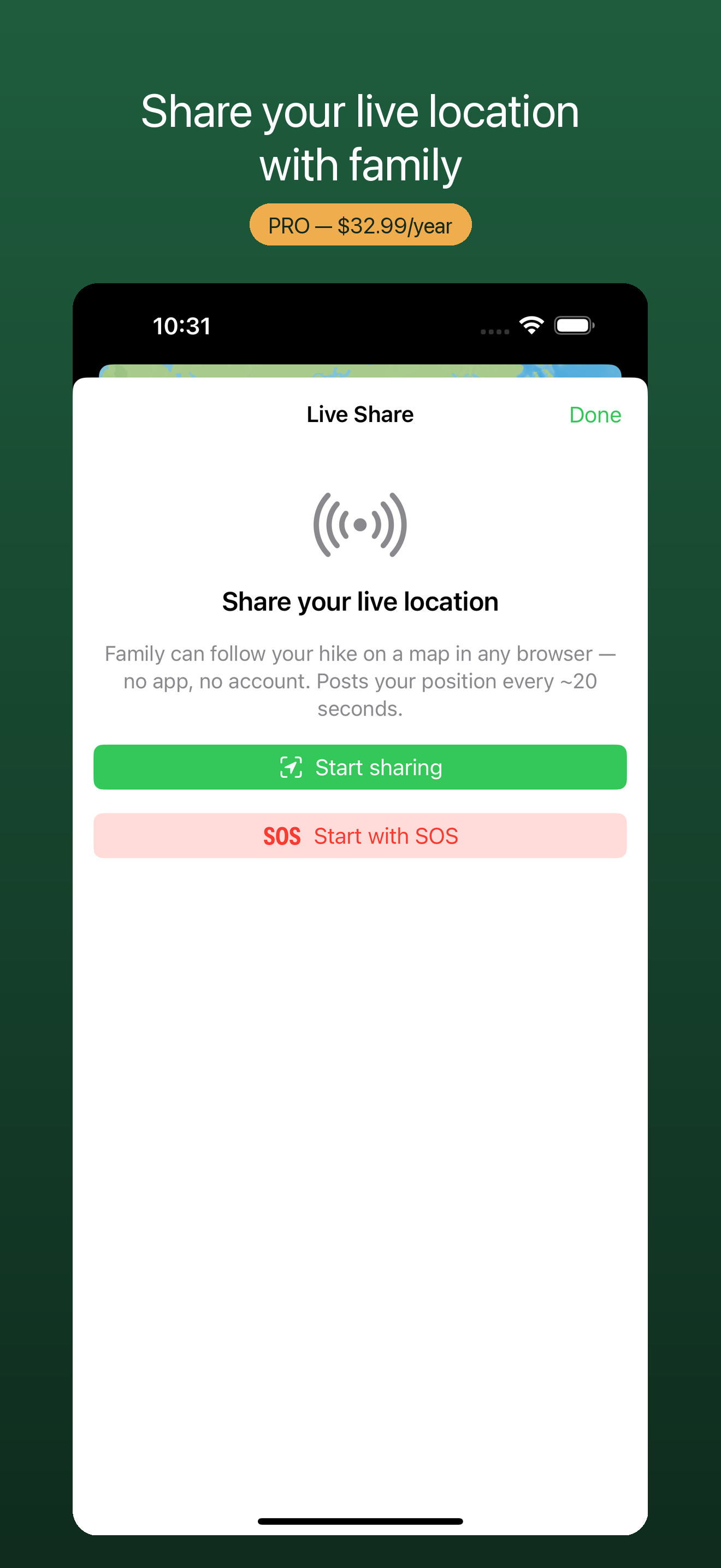 Trailroam: Hiking & Trail Maps screenshot 4