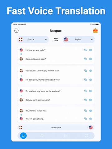 Basque Translator & More + iPad screenshot
