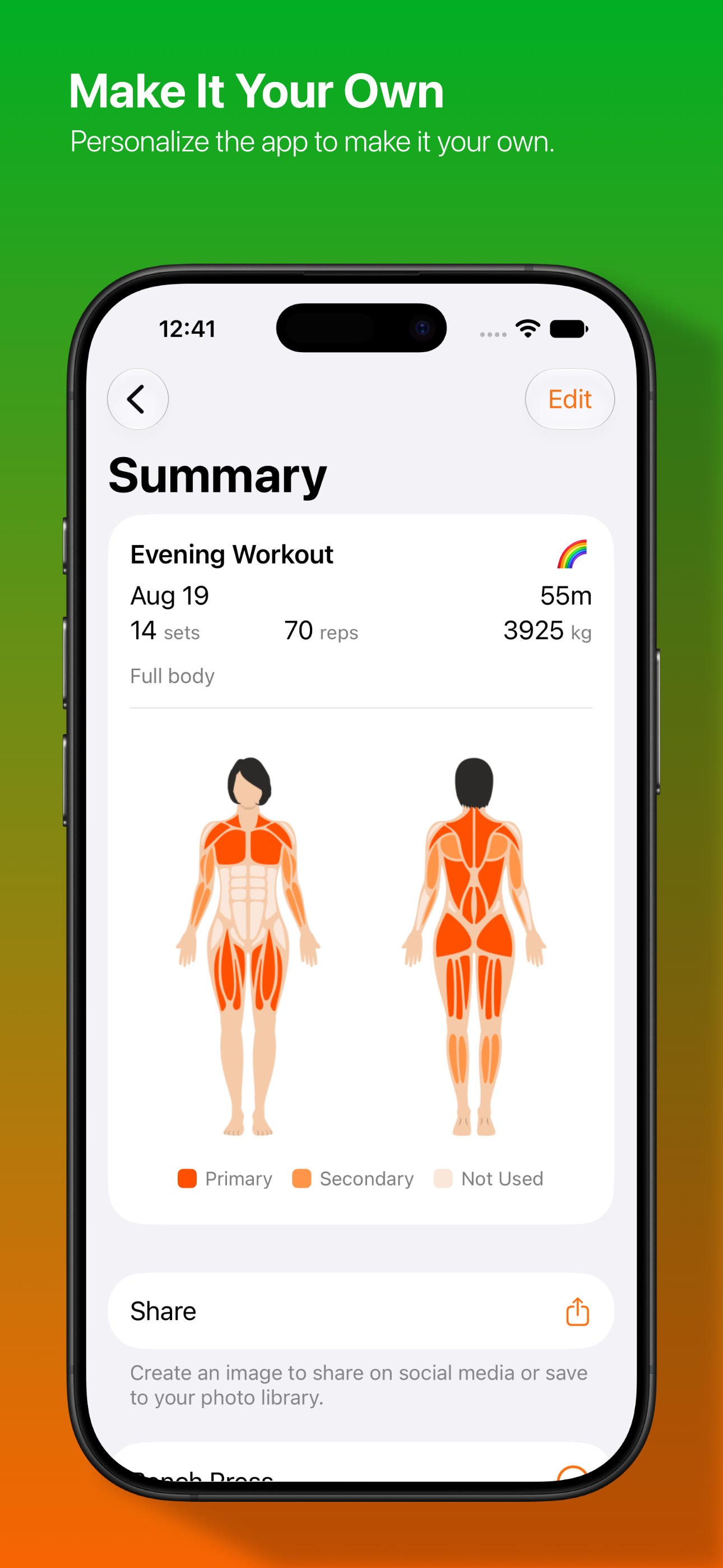 Get Strong - Rep by Rep screenshot 4