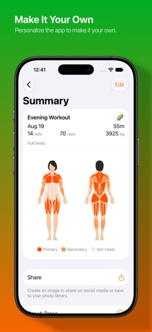 Get Strong - Rep by Rep Screenshot 4 of 6