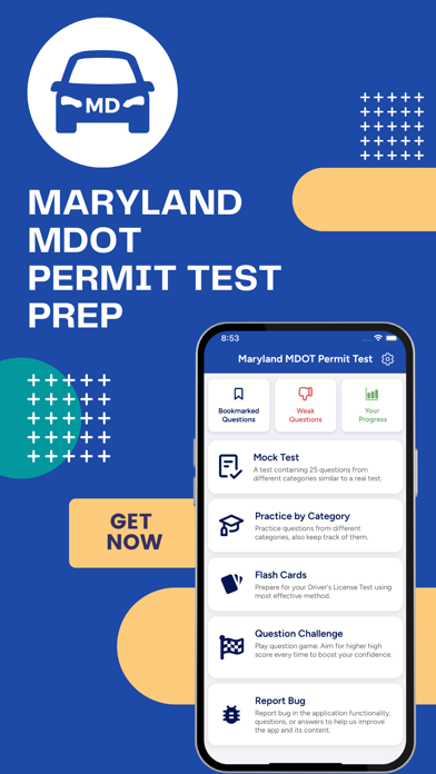 Maryland MDOT Permit Test Screenshot